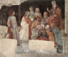 Giovane uomo introdotto tra le arti liberali / A Young Man Introduced to the Seven Liberal Arts (1483-86, Parigi, Louvre)